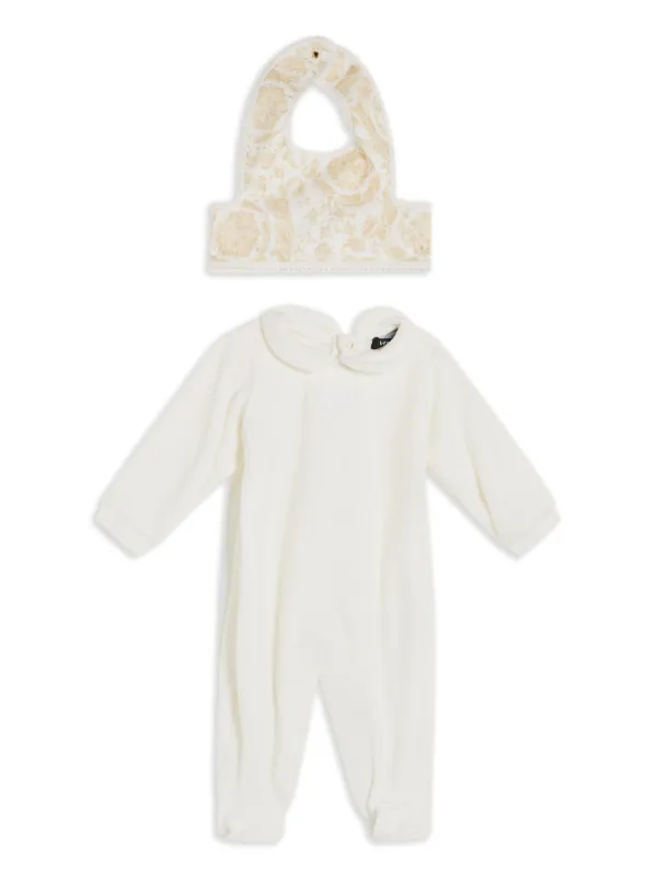 Versace Kids Babypakje Met Medusa Print Beige FARFETCH NL