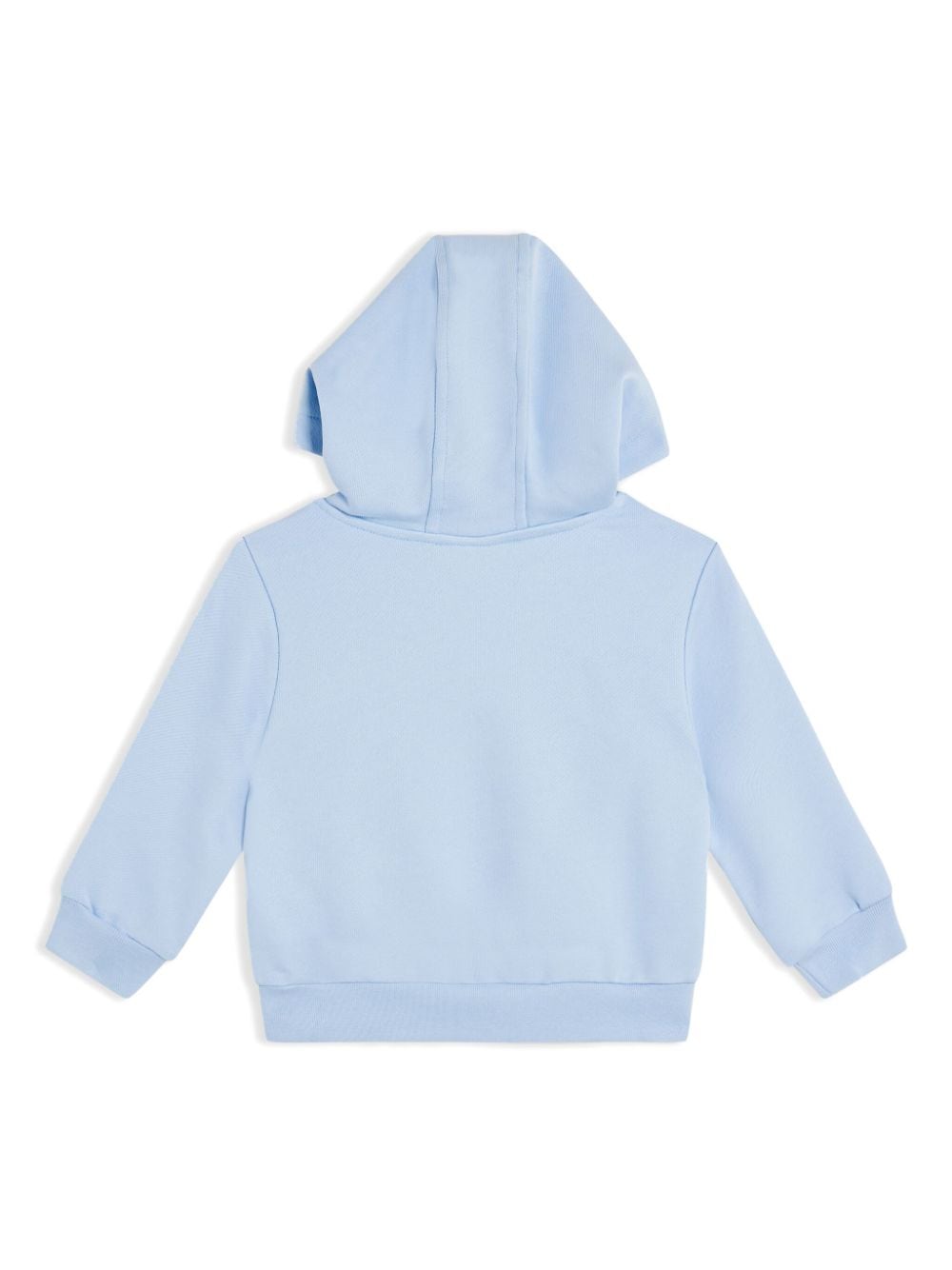 Versace Kids stamp-detailing hoodie - Blauw