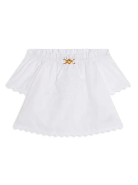 Versace Kids Sangallo blouse 