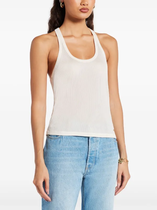 Tシャツ・カットソー TOM FORD WOMEN Cut and Sewn Top White TOM FORD Cut And Sewn Top | White | FARFETCH GE