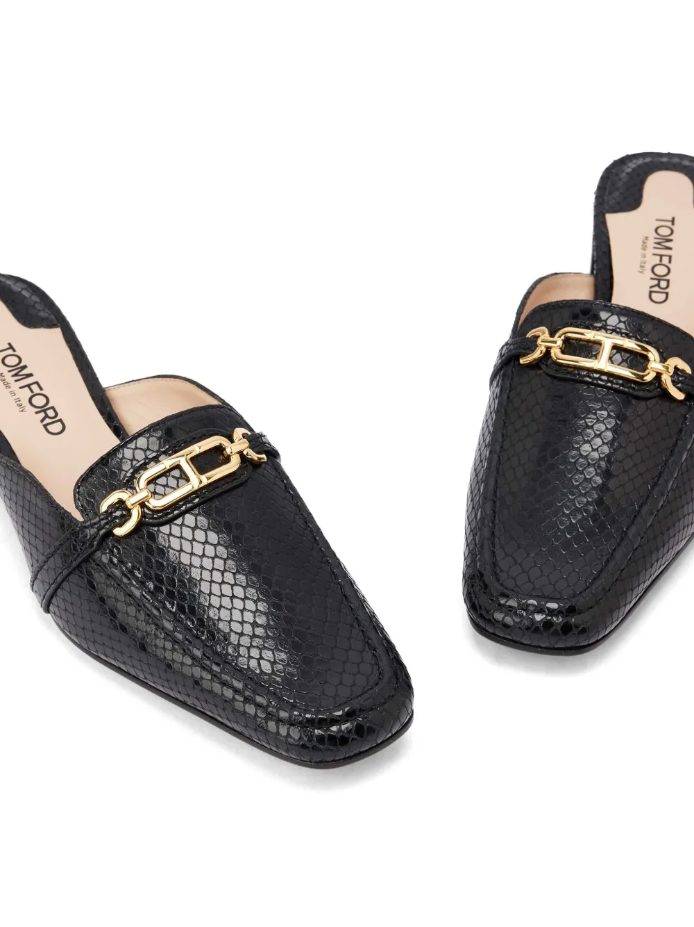 TOM FORD Whitney leather mules Black