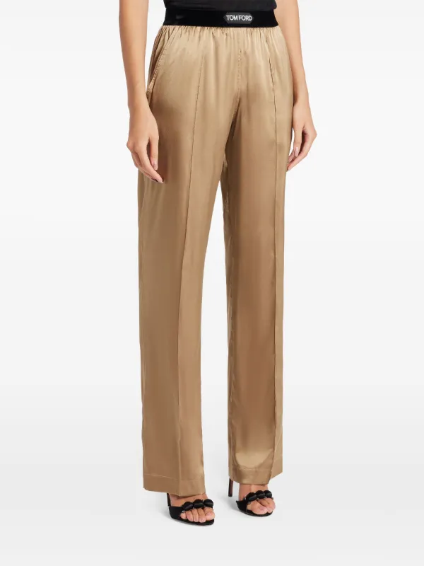 パンツ TOM FORD STRETCH SILK SATIN PANTS STRETCH SILK SATIN PJ PANTS | Tom Ford Fashion
