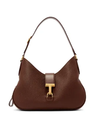 TOM FORD Monarch スエードショルダーバッグ M TOM FORD Monarch スエードショルダーバッグ M | ブラック