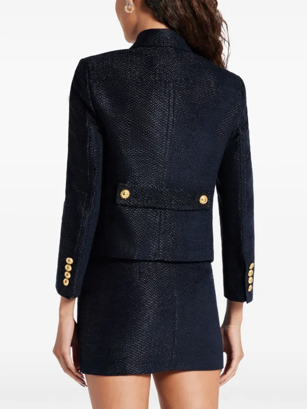 TOM FORD クロップド ピーコート | ブラック | FARFETCH JP