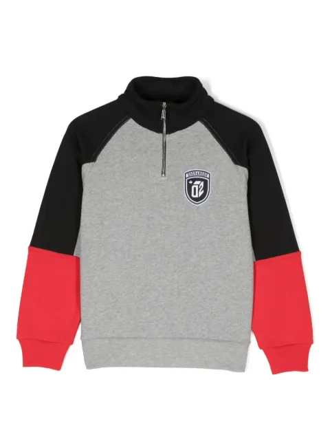 DSQUARED2 KIDS colourblock sweatshirt 