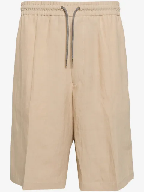 Paul Smith drawstring-waist linen shorts