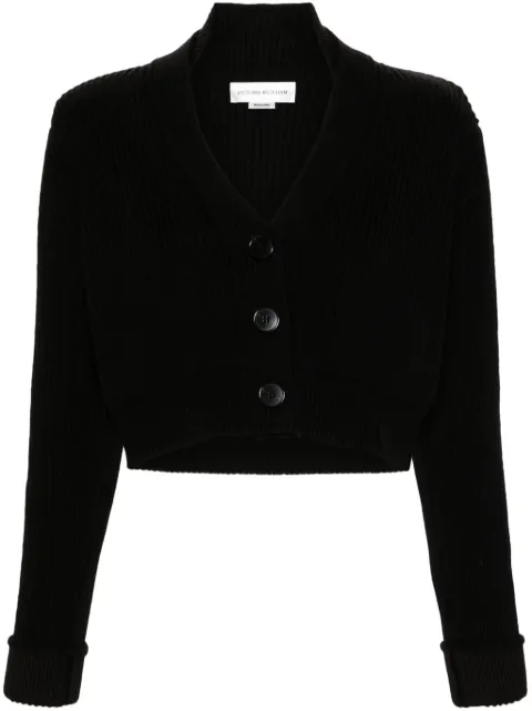 Victoria Beckham V-neck cropped cardigan