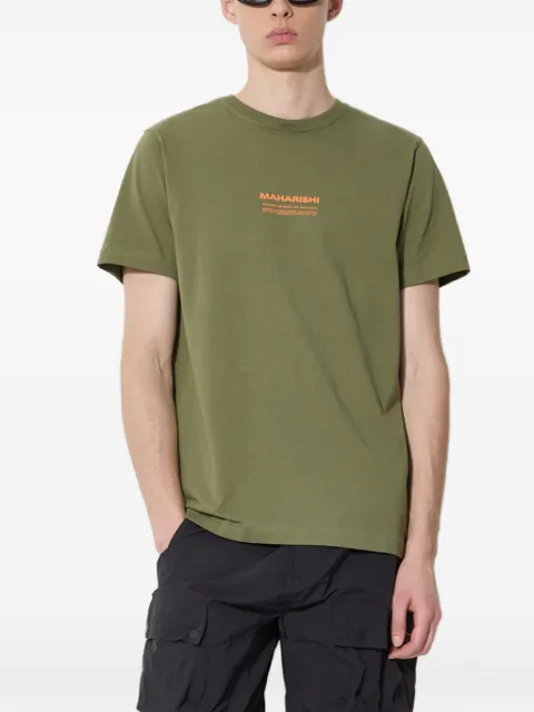 Maharishi تيشيرت 'أوم' بطبعة شعار الماركة