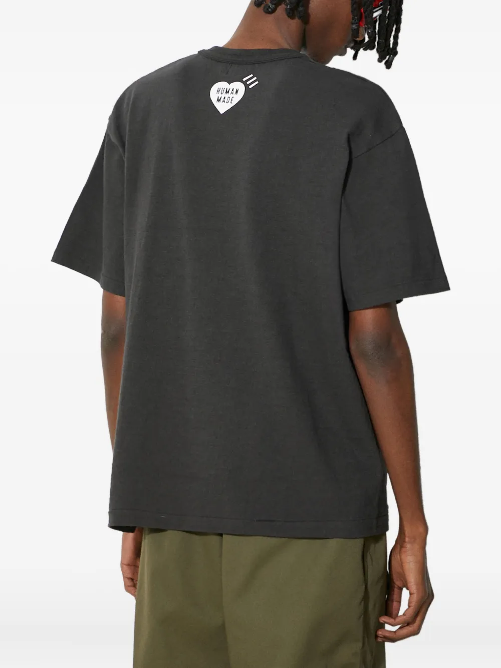 Human Made Katoenen T-shirt Zwart