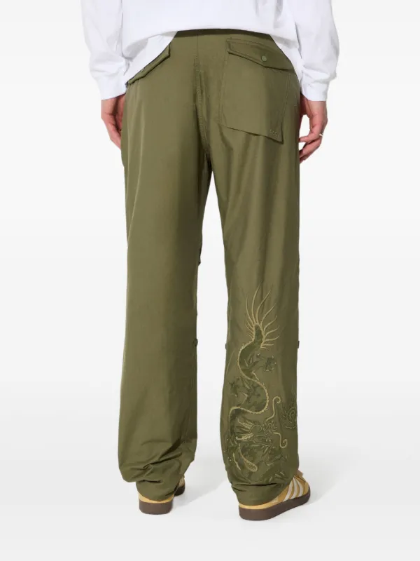 パンツ Maharishi Blue Dragon Trousers Maharishi Original Dragon パンツ | グリーン | FARFETCH JP