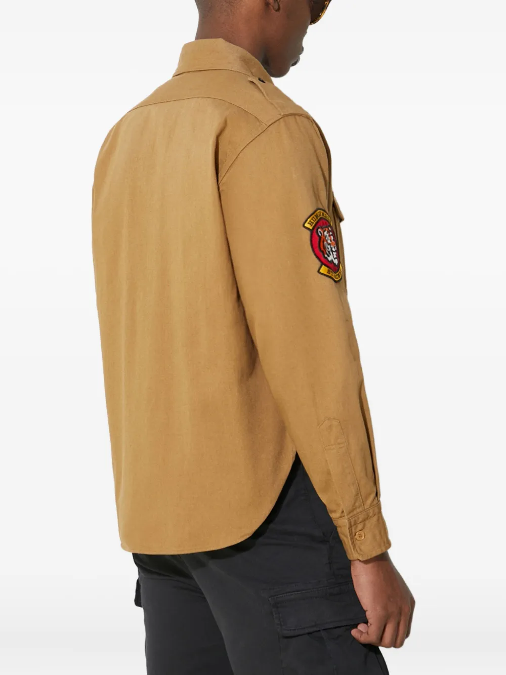 Human Made Katoenen overhemd Beige