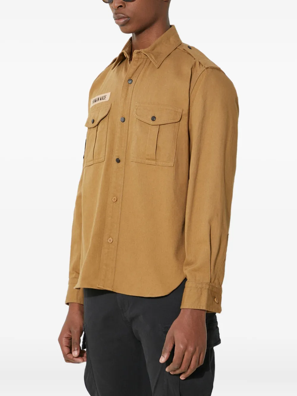 Human Made Katoenen overhemd Beige