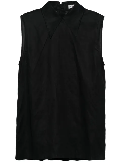 Jil Sander top sin mangas