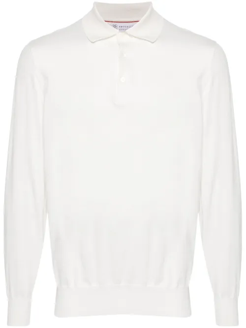 Polo fin en coton - Brunello Cucinelli - Modalova