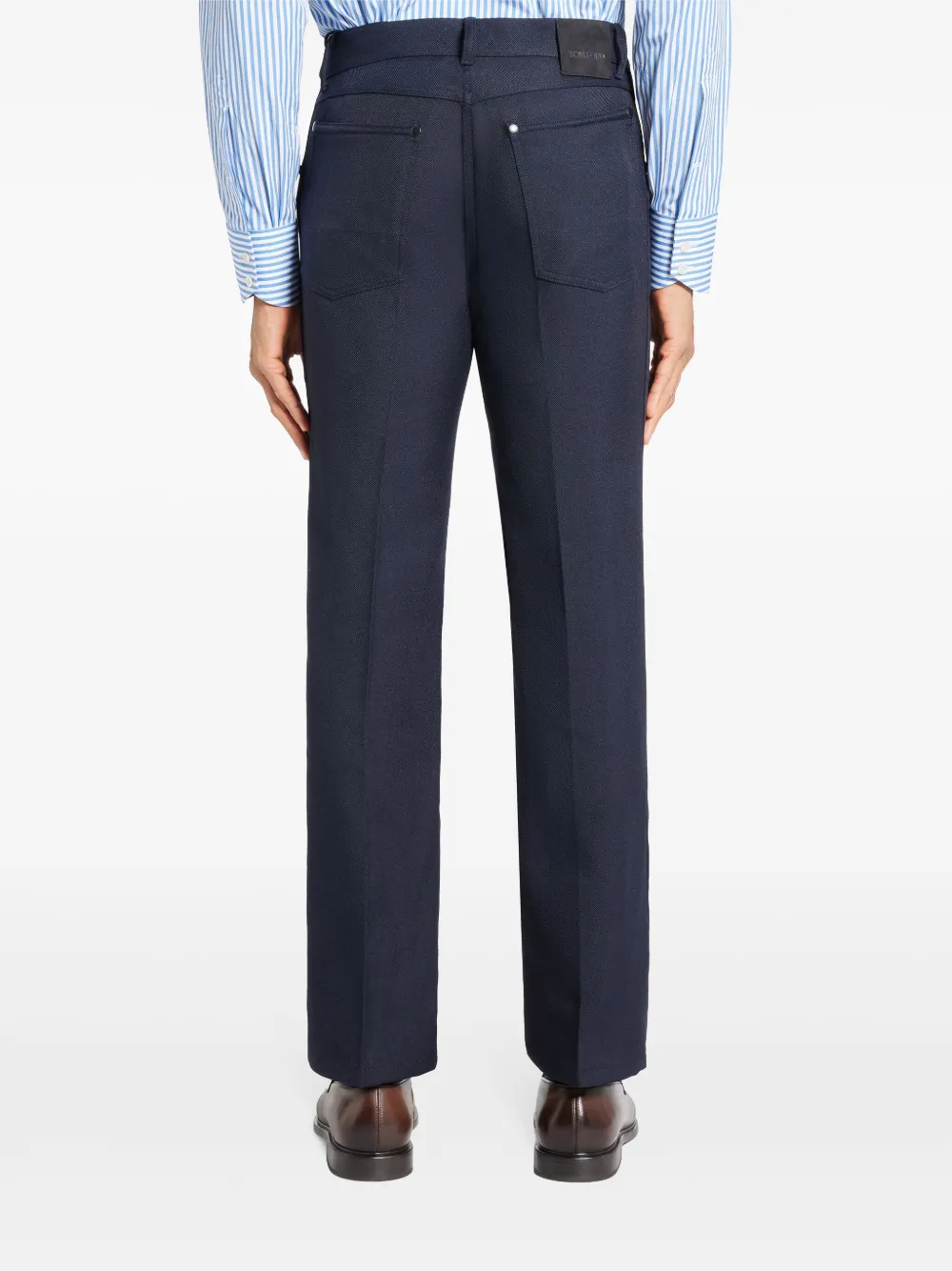 Cheap TOM FORD straight-leg low-rise trousers Men