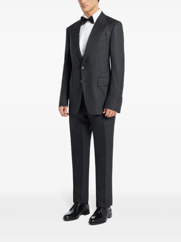 TOM FORD single-breasted Suit | Grey | FARFETCH