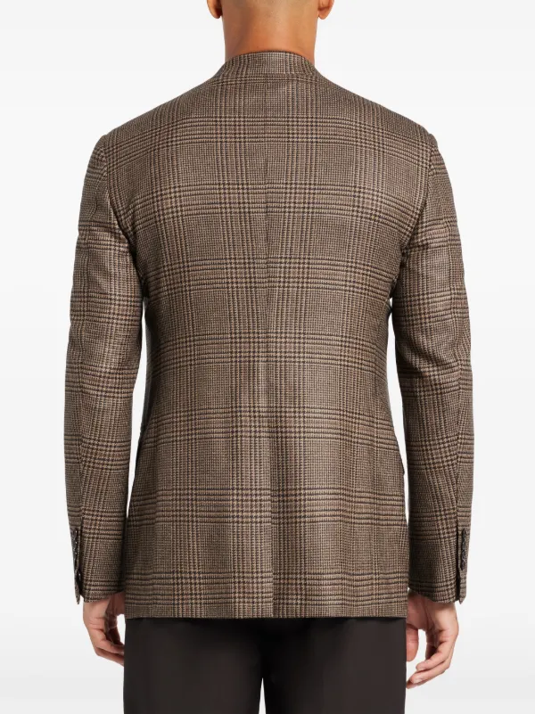 TOM FORD single-breasted Wool Blazer | Brown | FARFETCH