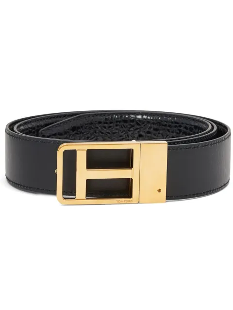 TOM FORD cinturón con hebilla del logo