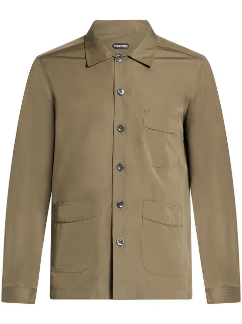 TOM FORD long-sleeve poplin shirt