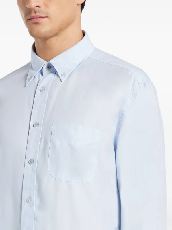 TOM FORD long-sleeve Shirt | Blue | FARFETCH