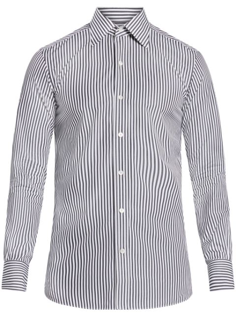 TOM FORD stripe-print cotton shirt 