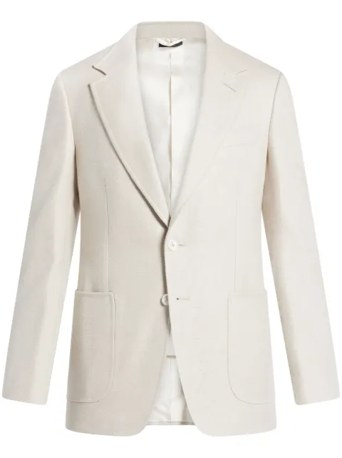 TOM FORD blazer con solapa de muesca