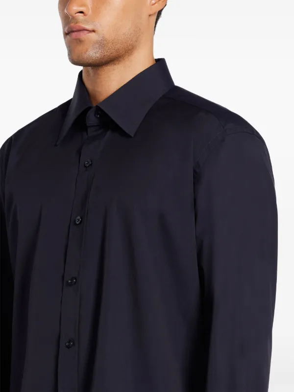 TOM FORD【関税送料込&VIP】リラックスフィットベルベットシャツ TOM FORD スリムフィット シャツ | ブルー | FARFETCH JP
