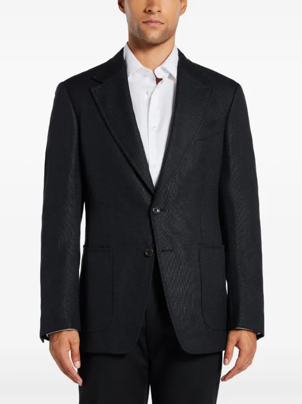 【送料&関税込】Tom Ford Single-breasted Two-button Blazer TOM FORD single-breasted Blazer | White | FARFETCH