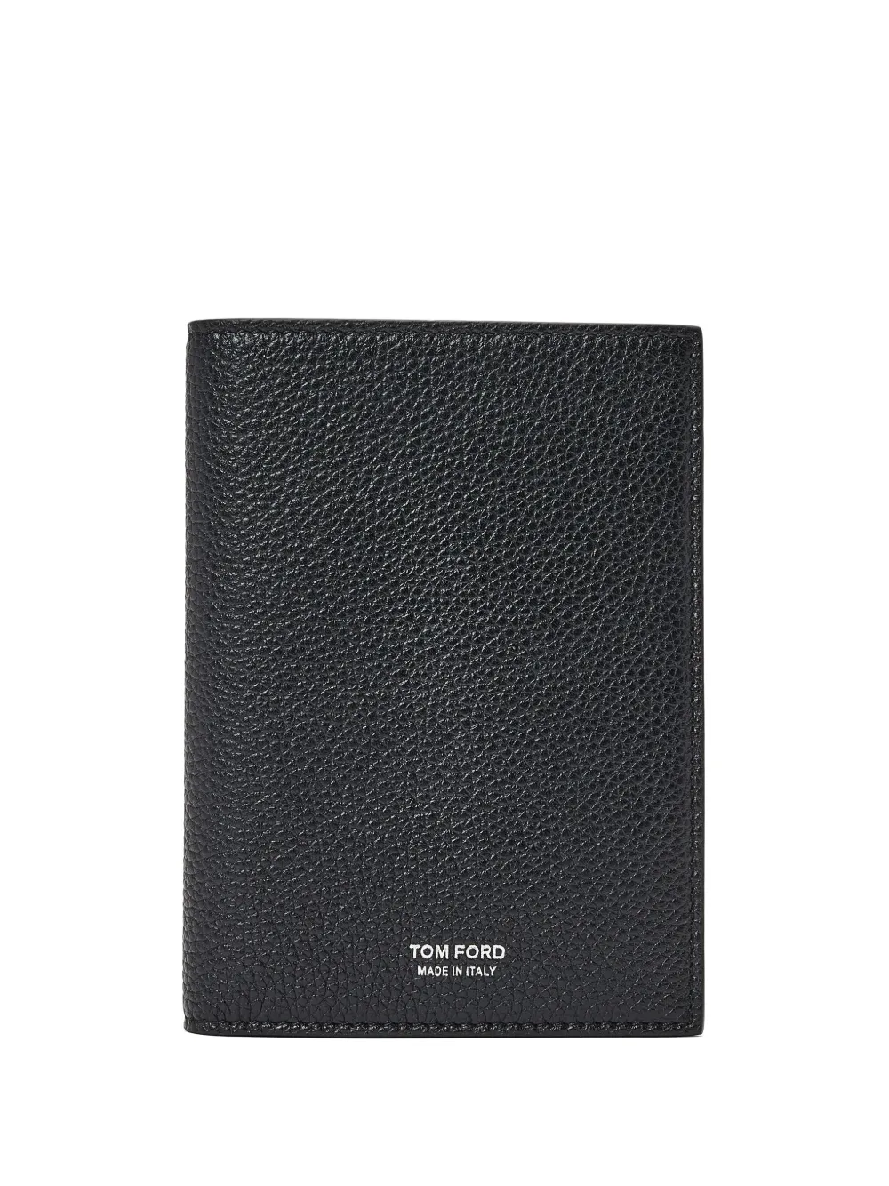 TOM FORD logo-lettering bi-fold leather cardholder Men