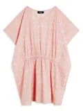 Versace Kids Stella Marina cover-up dress - Pink