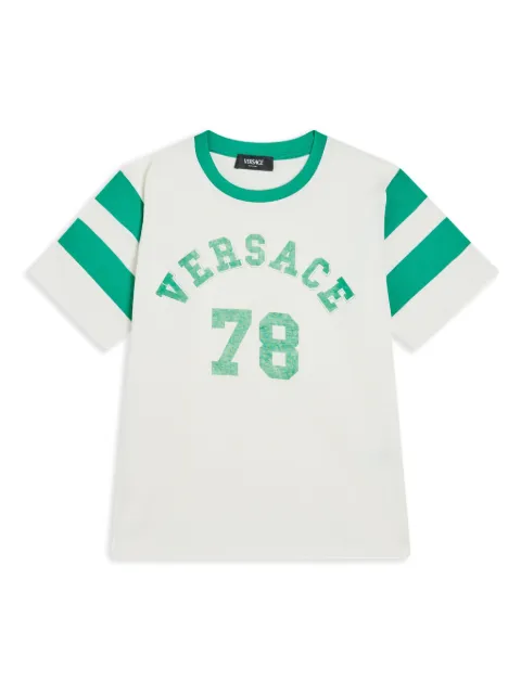 Versace Kids logo-stamped T-shirt