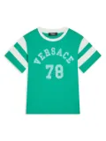 Versace Kids logo-stamped T-shirt - Green