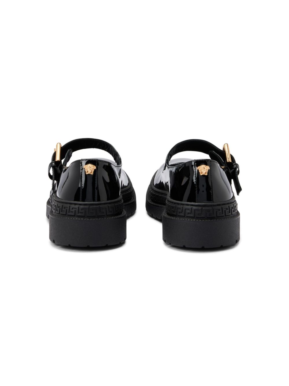 Versace Kids La Medusa loafers Black