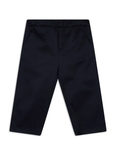 Versace Kids pantalones con logo bordado