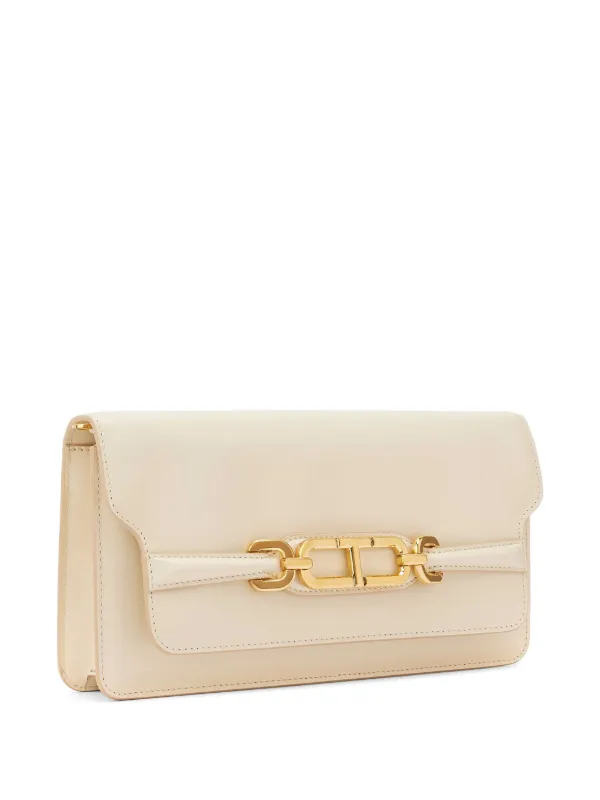 ショルダーバッグ・ポシェット Tom Ford Leather Shoulder Bag With Logo 24180028_54471189_600.jpg