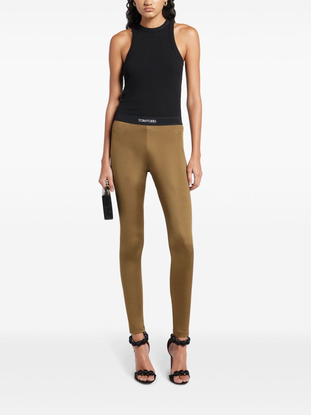 TOM FORD jersey leggings - Bruin