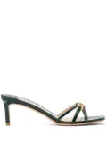 TOM FORD 55mm Whitney leather sandals - Green