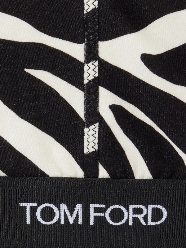 【TOM FORD】モダール シグネチャ ブラレット ホワイト MODAL SIGNATURE BRALETTE | Tom Ford Fashion