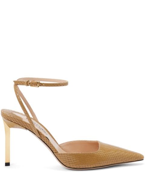 TOM FORD 85mm embossed pumps