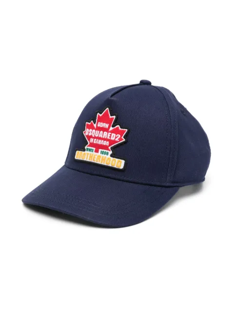 DSQUARED2 KIDS logo-patch baseball cap