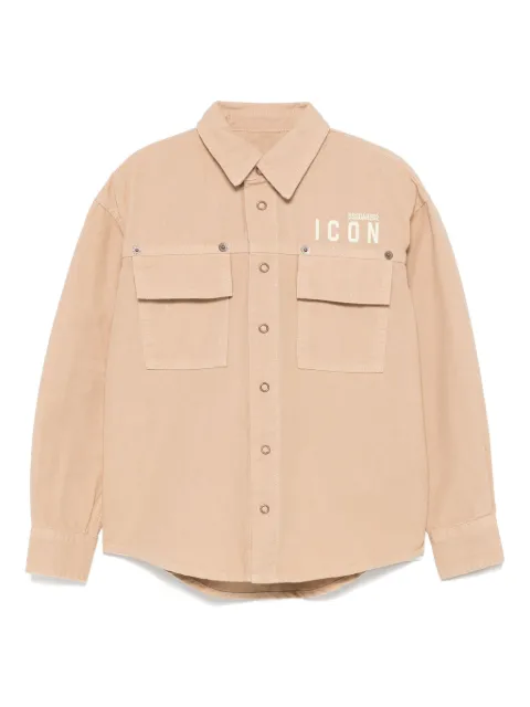 DSQUARED2 KIDS logo-print shirt