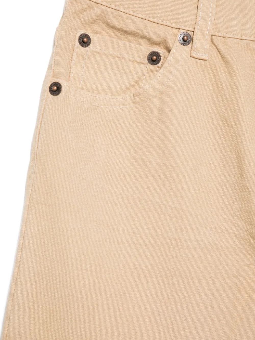 DSQUARED2 KIDS Katoenen chino Bruin