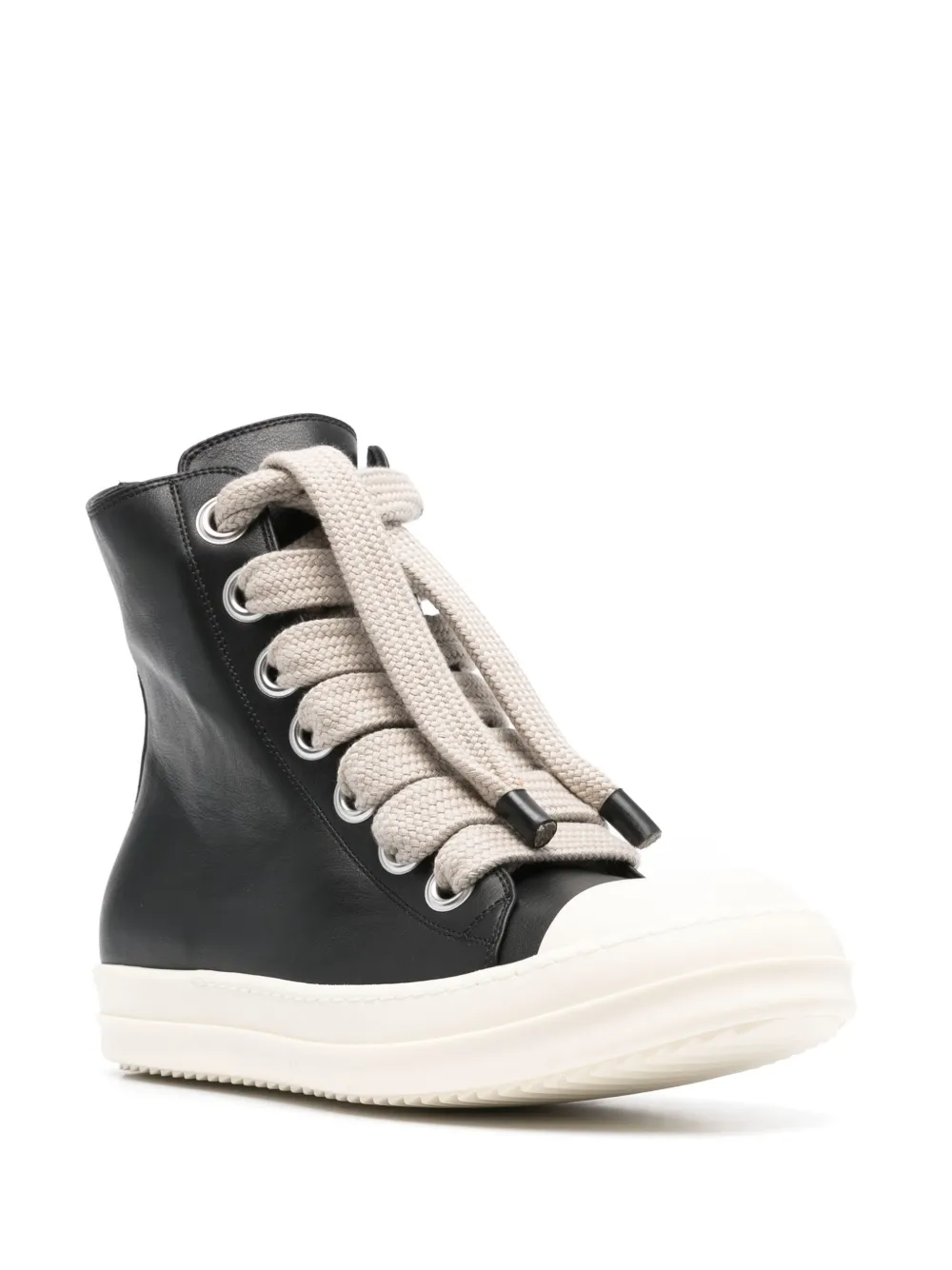 Rick Owens Jumbolaced high-top Sneakers | Black | FARFETCH