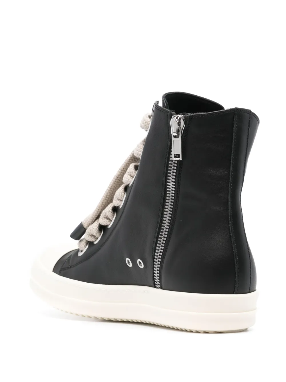 Rick Owens Jumbolaced high-top Sneakers | Black | FARFETCH