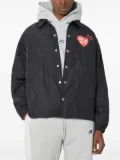 Human Made heart-logo coach jacket - Black
