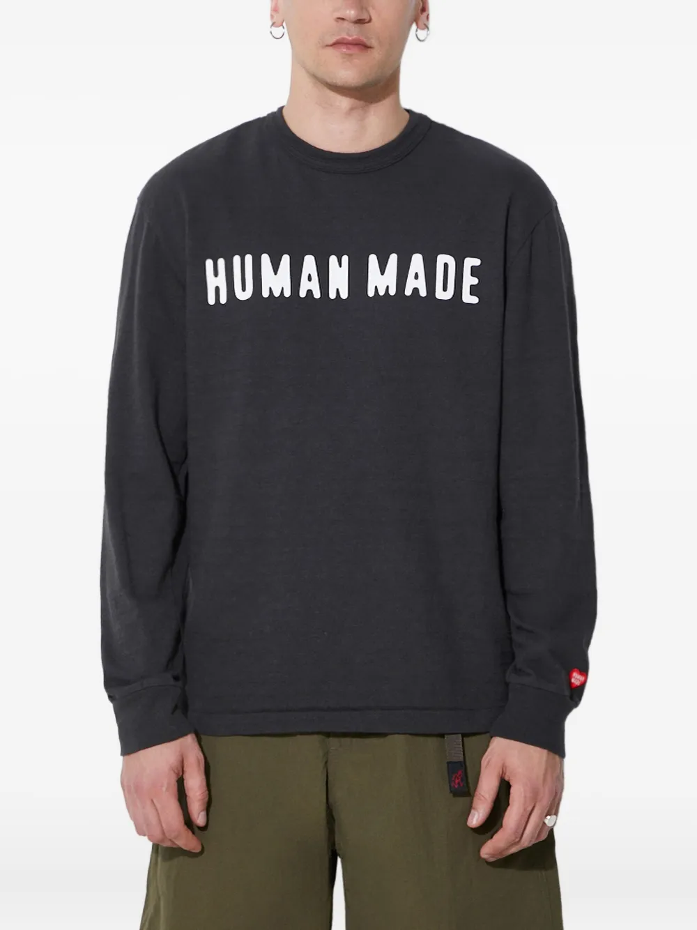 logo-print long-sleeve T-shirt