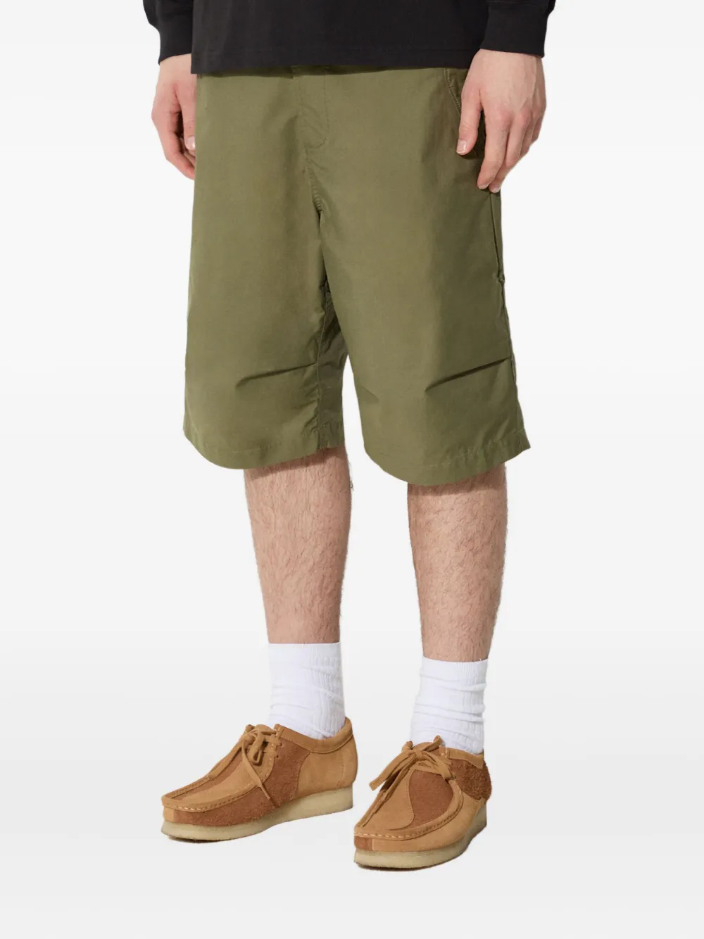 Maharishi dragon-embroidered cargo shorts Groen