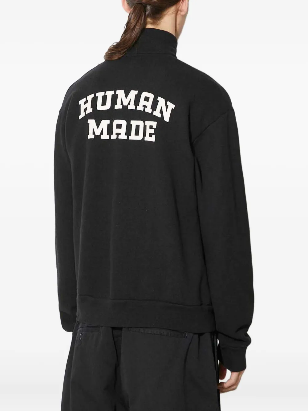 Human Made heart-logo half-zip sweatshirt | Sweatshirts | Image 2