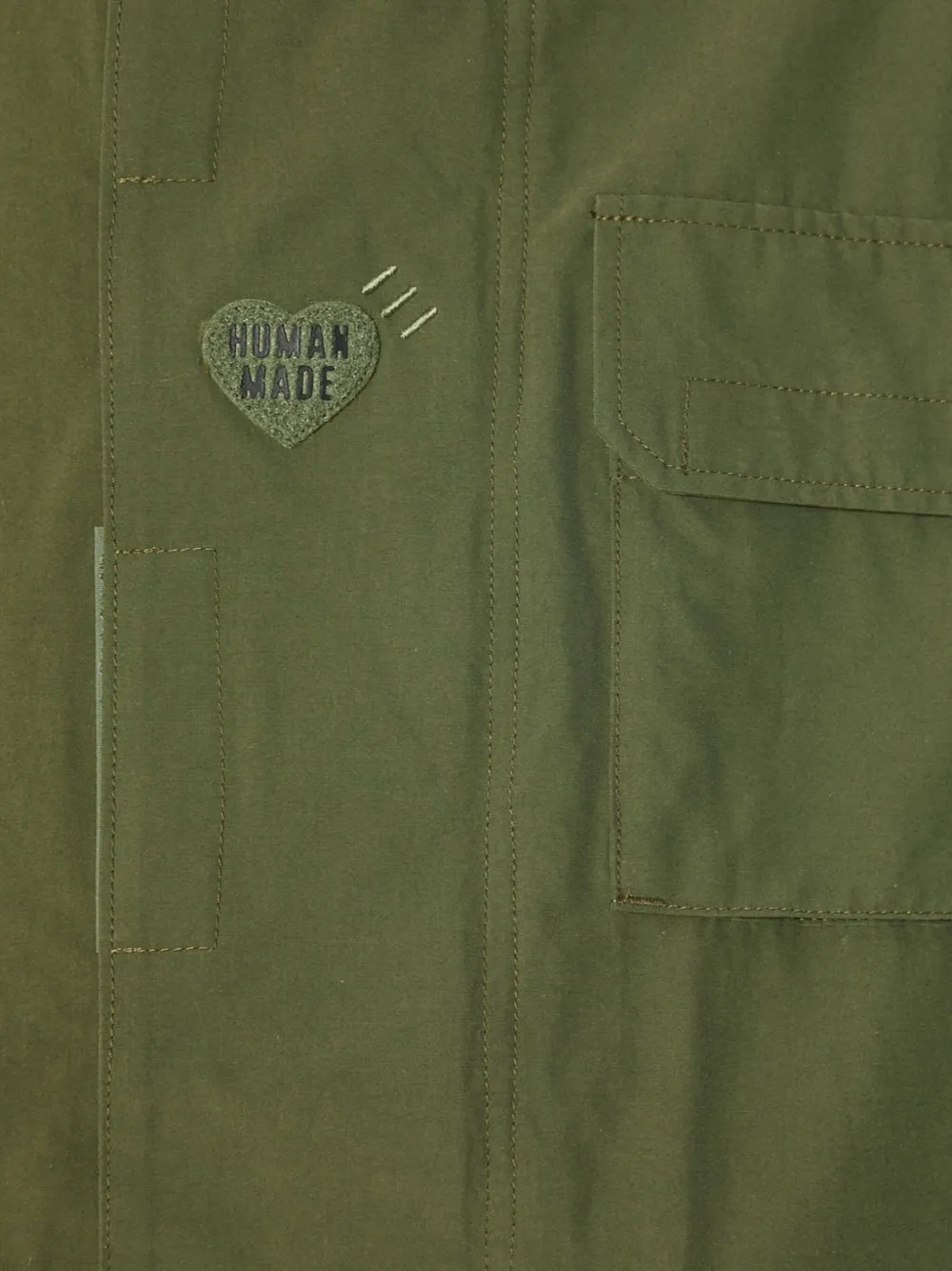 Human Made Jack met logoprint Groen