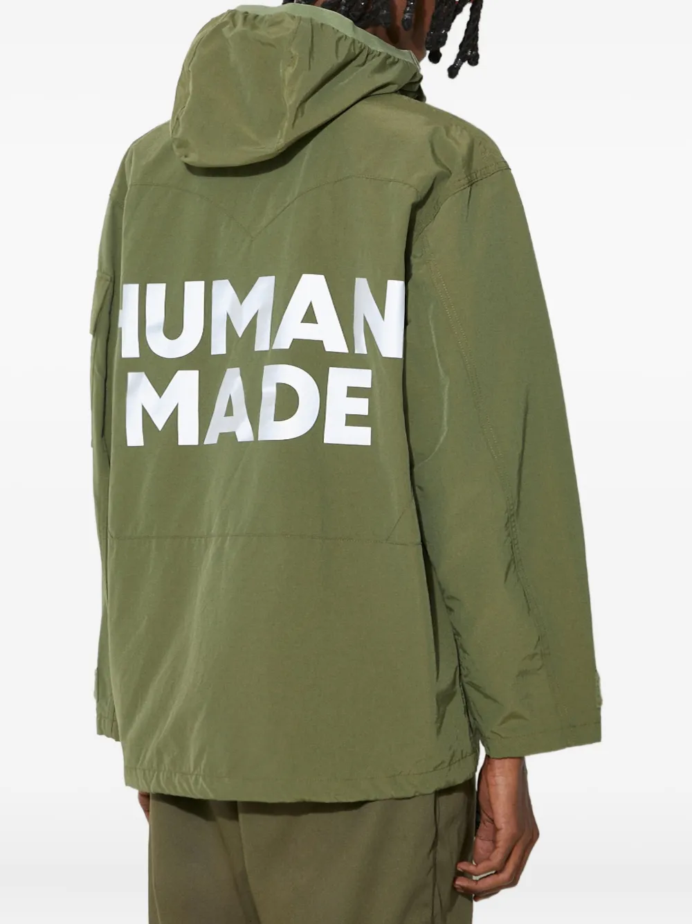 Human Made Jack met logoprint Groen